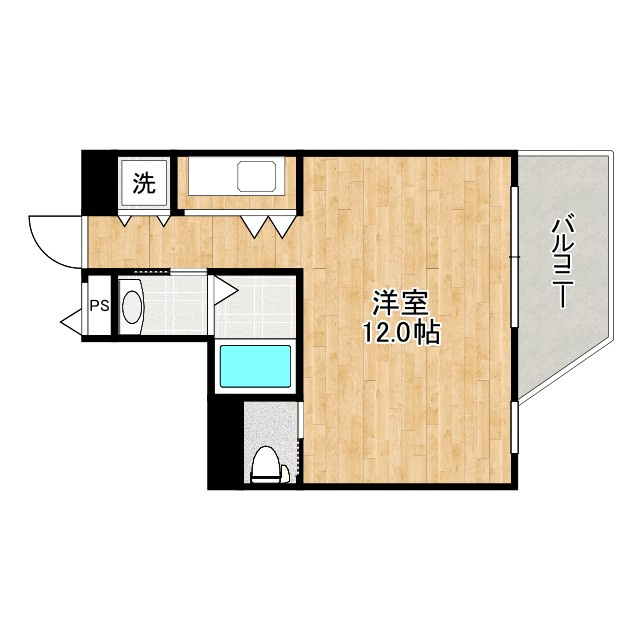 SHITENNOUJI Jenga Maisonの間取り