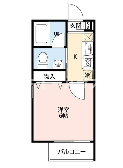 シエル西船の間取り