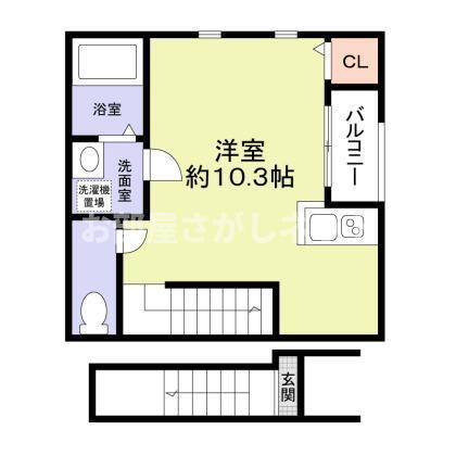 ベル　アビタシオン【おとり物件なし】#学生・社会人にオススメ！初期費用分割払いOK！の間取り