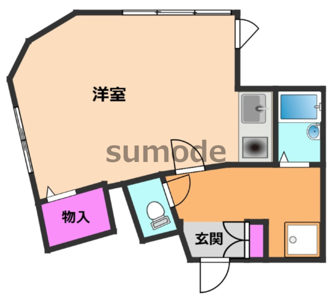 シャトーノールの間取り