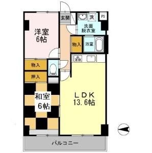 フリーダム光が丘Ⅱの間取り