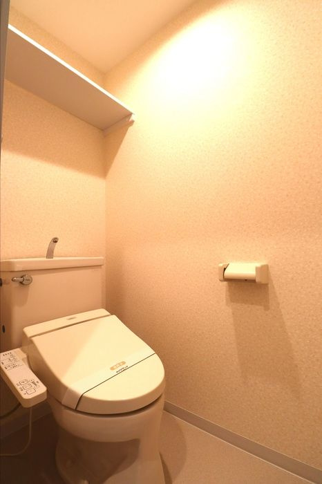 フリーダム光が丘Ⅱのトイレ|落ち着いた色調のトイレです
