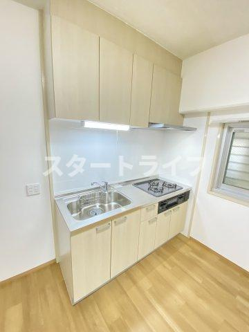 大阪市東淀川区西淡路１丁目の賃貸マンションのキッチン