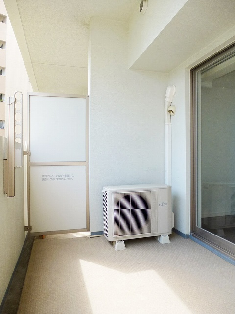 RESIDIA南千住の設備|レジディア南千住のバルコニーです