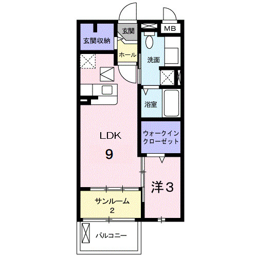 カルムルラーシュの間取り