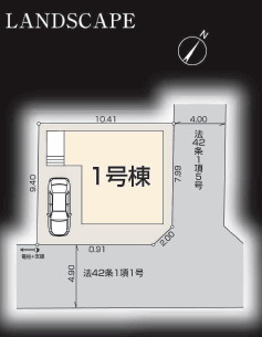 《仲介手数料半額》ふじみ野市南台2丁目の区画図
