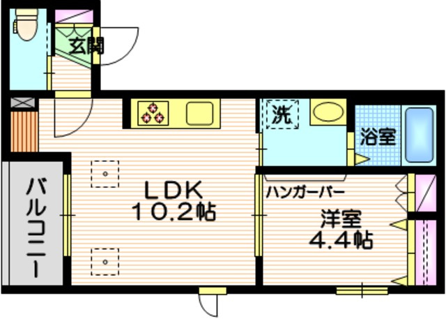 ｒｏｏｍ　ＯＯＳＡＫＩの間取り