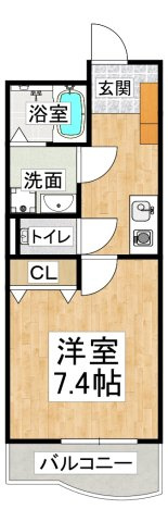 神戸アスタカレッジハイツの間取り|※間取りが現況と異なる場合は現況を優先します※