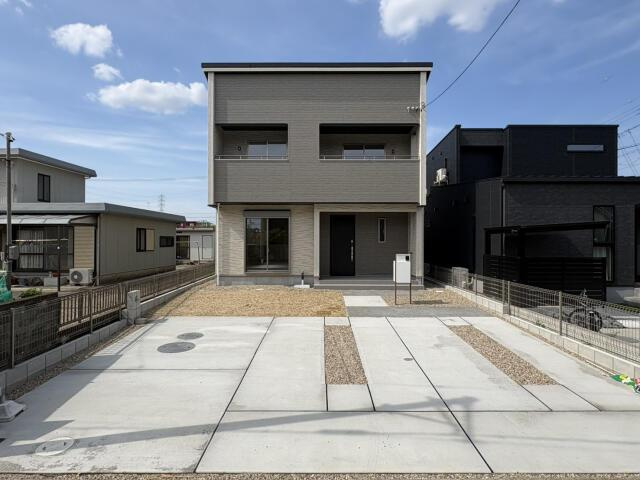仲介手数料無料）一宮市浅井町大日比野１棟／１期１号棟の外観|7月30日 南から撮影