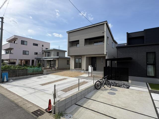 仲介手数料無料）一宮市浅井町大日比野１棟／１期１号棟の外観|7月30日 南東から撮影