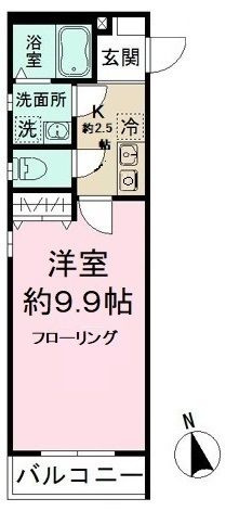ミリアビタ津田沼の間取り