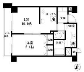 ウイングピア美園の間取り