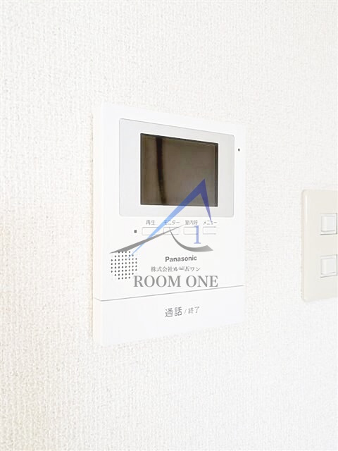 ビレッジハイム３鶴見のセキュリティ|モニター付きインターホンです。
