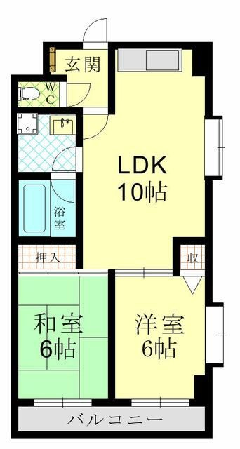 グランドール東寺尾の間取り