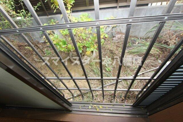 グリーンヒル山口のバルコニー