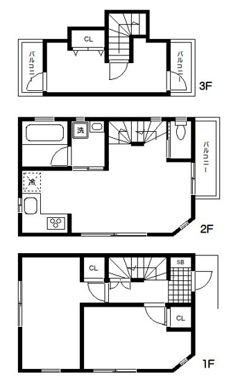 【間取り】 | 福田戸建て