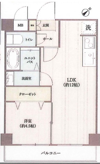GSハイム小石川の間取り