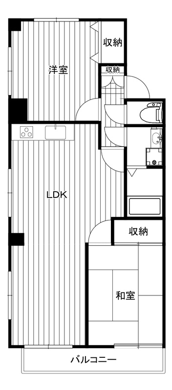 島田マンションの間取り