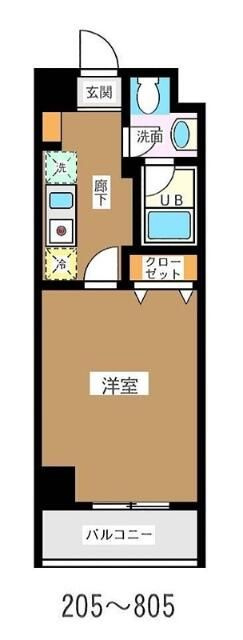 ミリアビタＮｏ３０の間取り