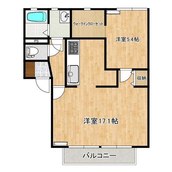 【間取り】 | プレステージＢ