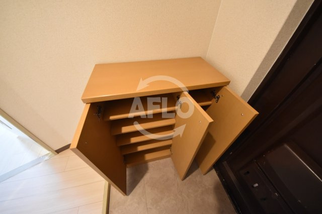 ハイツいちまつの玄関|ハイツいちまつ　シューズボックス