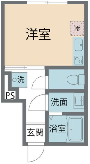 ブランシェの間取り|間取りです。