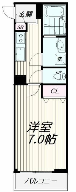 ナカイチビルディングの間取り|間取りです。