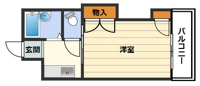 FM Nakazaki Ⅰ（旧Collection中崎Ⅰ）の間取り