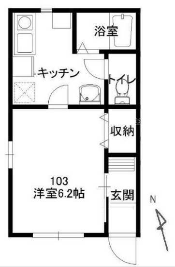 アベニールの間取り