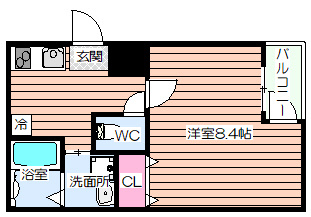 【間取り】 | フジパレス塚本駅西Ⅰ番館