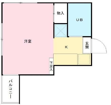ＴＲＩ　ＦＩＥＬＤの間取り|間取りです。
