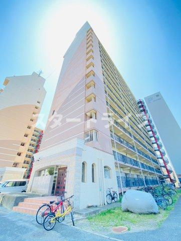 大阪市東淀川区下新庄４丁目の賃貸マンションの外観