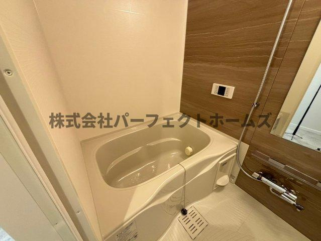 ハウスゲートビルの浴室|日々の疲れを癒すお風呂付です