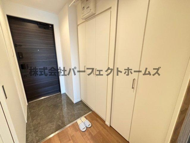 ハウスゲートビルの玄関|落ち着いた玄関です