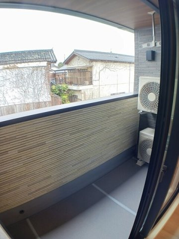 アリア高宮のバルコニー