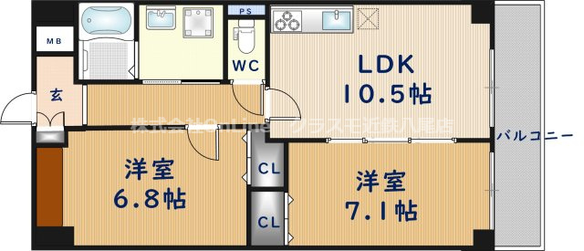 コスモの間取り