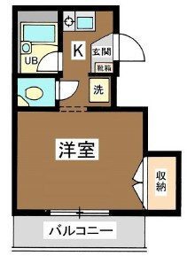 メゾンプルミエールの間取り|間取りです。