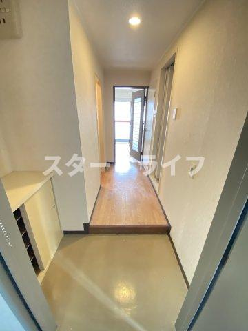 大阪市東淀川区東中島２丁目の賃貸マンションの玄関