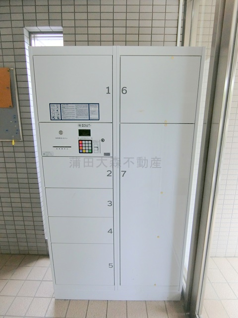 ウッドフィールド久が原のエントランス