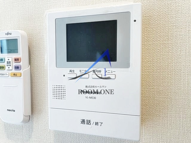 メゾネット南馬込のセキュリティ|モニター付きインターホンです。