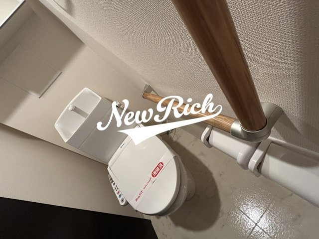 高崎市飯塚町のアパートのトイレ