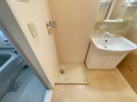 西宮市段上町１丁目のアパートの洗面所
