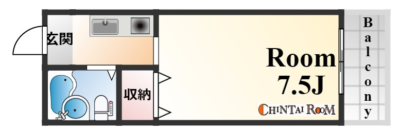 ワコーレ甲南の間取り