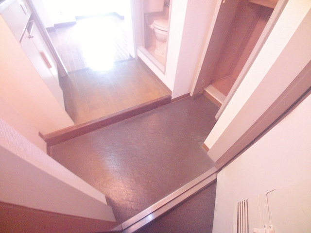 神戸市灘区岩屋北町７丁目の賃貸マンションの玄関