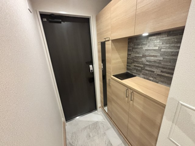 神戸市灘区大和町３丁目の賃貸マンションの玄関