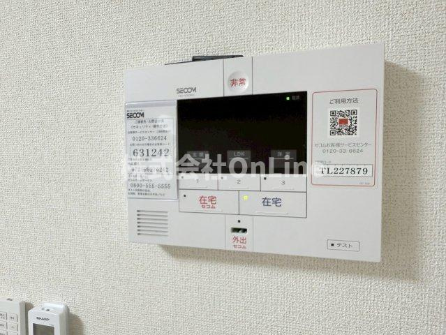 ウォーム八尾木のセキュリティ