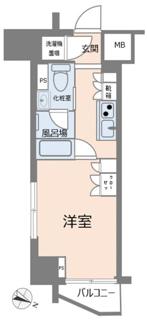ＡＸＡＳ板橋本町Ⅲの間取り