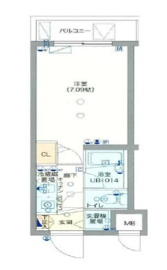 GROWS横浜妙蓮寺の間取り|間取りです。