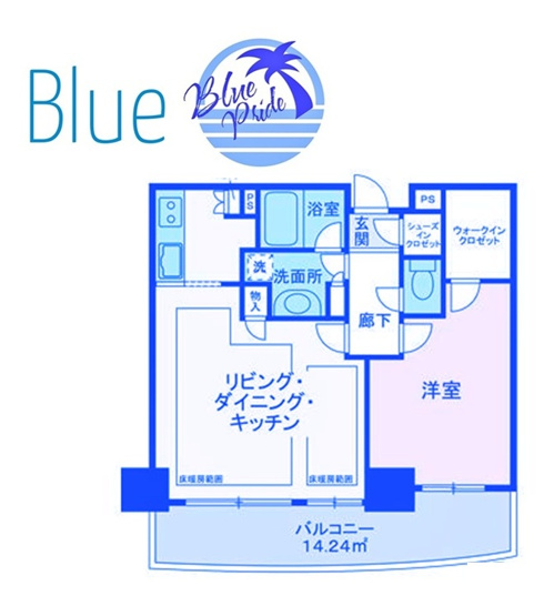 【間取り】 | クレッセント川崎タワー