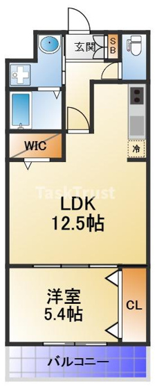 【間取り】 | ハイフェンス京橋